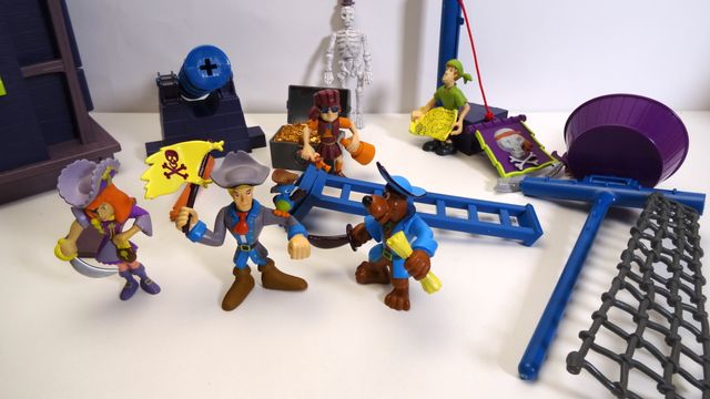 Scooby-Doo Fortaleza Pirata 3+ Como nuevo