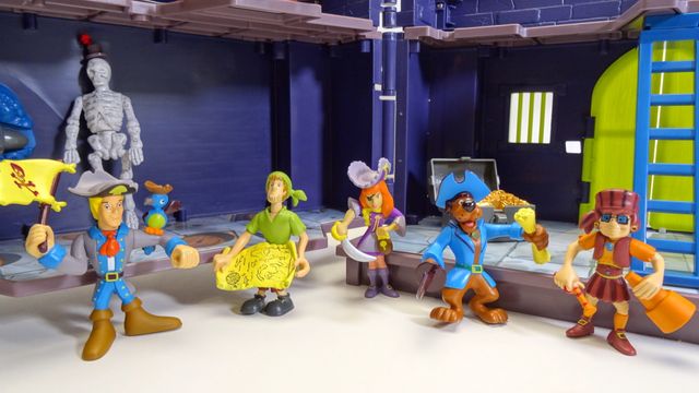 Scooby-Doo Fortaleza Pirata 3+ Como nuevo