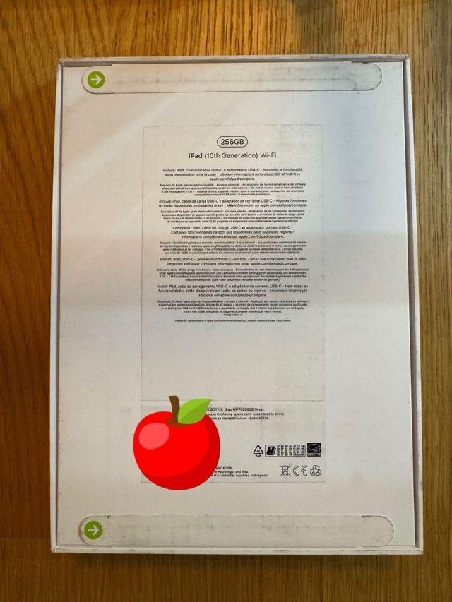 Apple iPad 10 Generation 256GB NUEVO A ESTRENAR