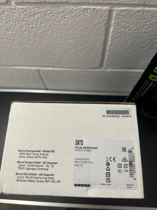 Micrófono Shure SM7B 
