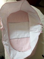 Vestidura moisés Disbebe rosa