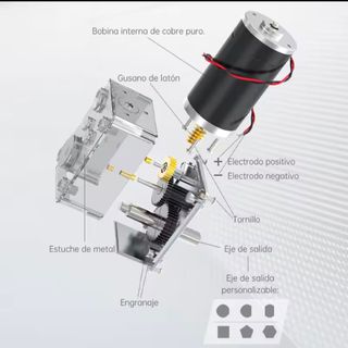 Motor reductor 12V 260 RPM