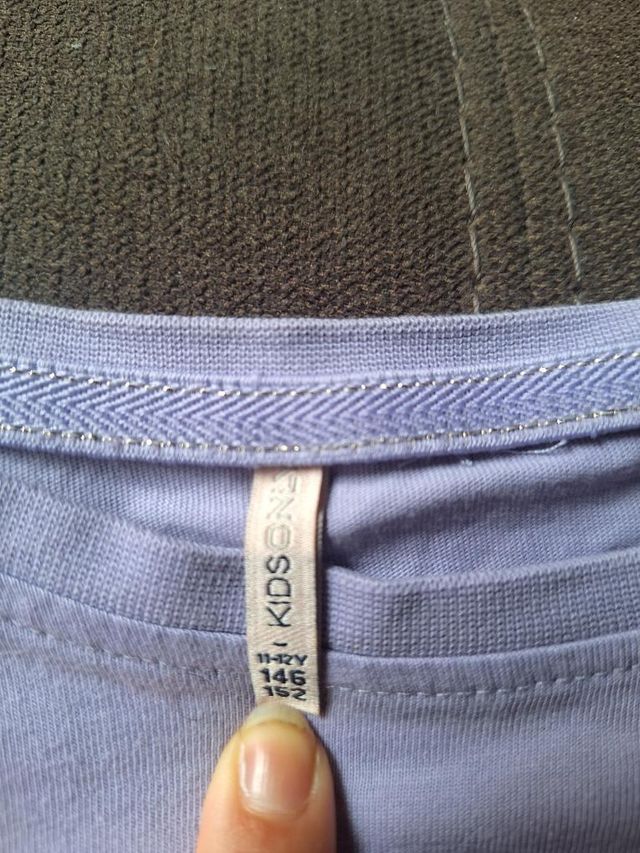 Camiseta niña KIDS ONLY💜manga larga