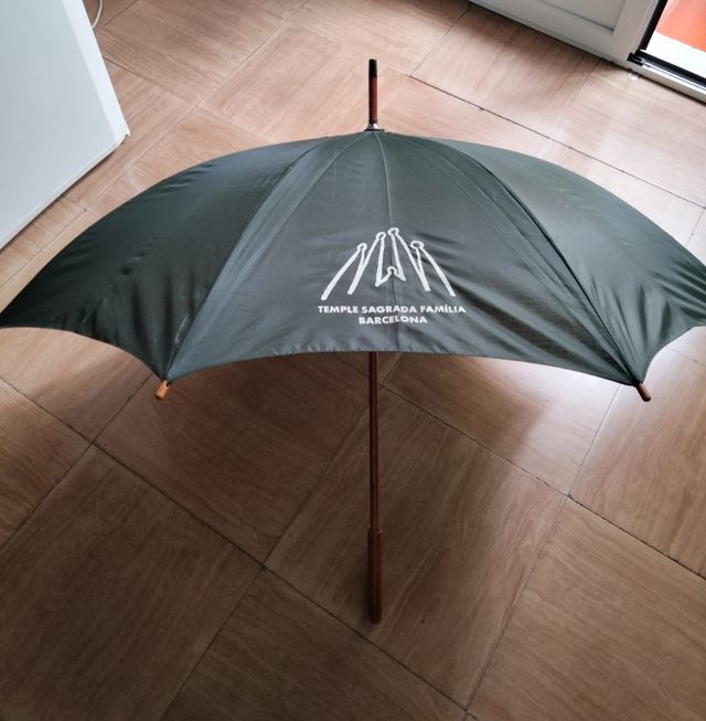 Paraguas con mango Sagrada Familia Barcelona