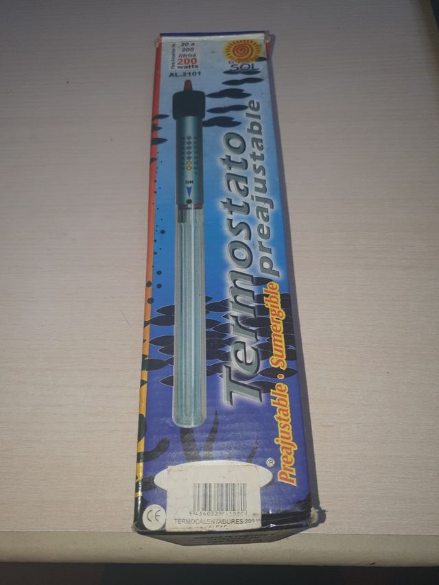 Calentador para acuario 200w 
Aleas AL2101.