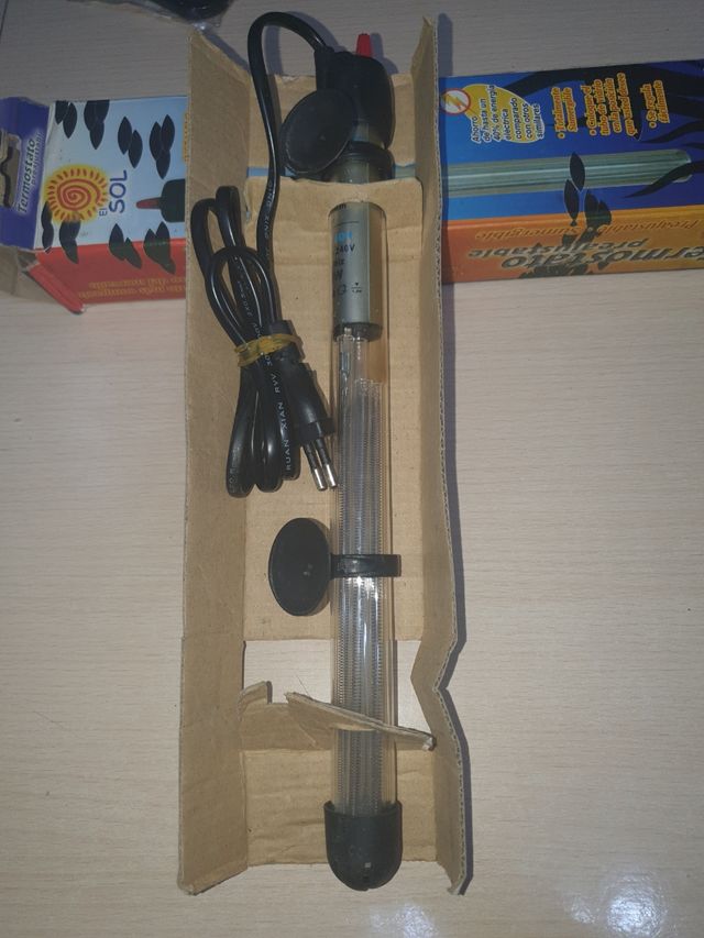 Calentador para acuario 200w 
Aleas AL2101.