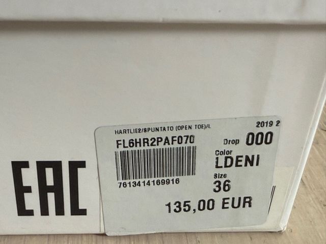 Zapatos Guess Azul - Talla 36