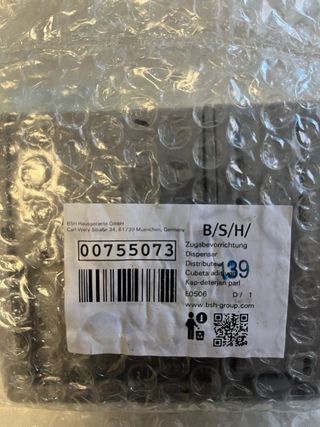 Dispensador lavavajillas Balay Bosch
