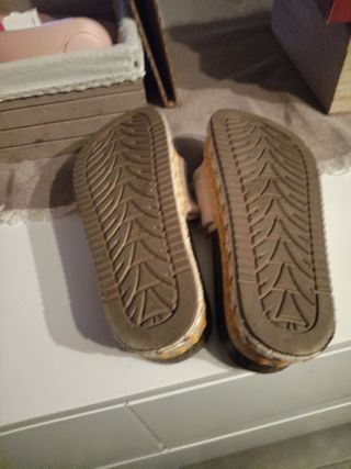 Sandalias beige mujer nº 36