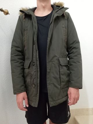 Parka verde militar