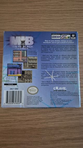 GameBoy James Bond 007 & MIB