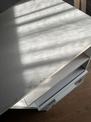 Mesita BRIMNES blanca IKEA