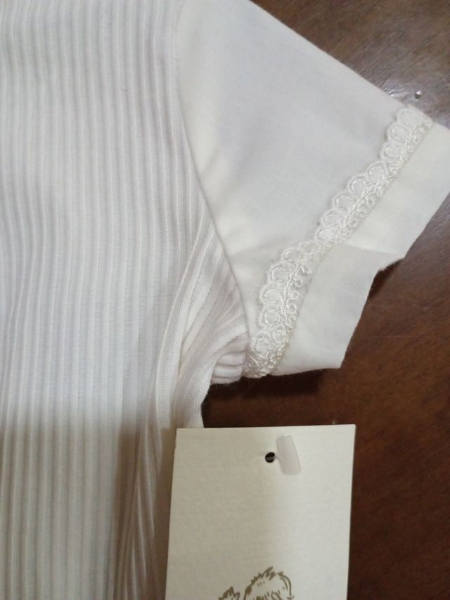 Conjunto bebé Dorez 12m crudo, nuevo