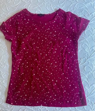 Camiseta Massimo Dutti fucsia M