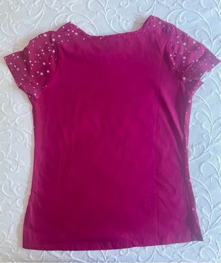 Camiseta Massimo Dutti fucsia M