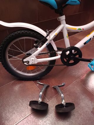 Bicicleta niñ@ AVIGO + casco + ruedines
