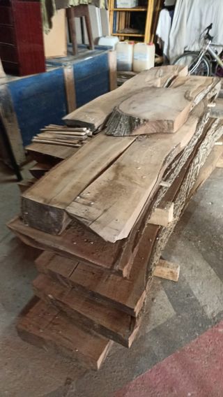 Madera nogal: Tablas & tronco