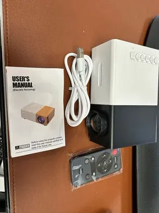 YG300 Mini Proyector Portátil, 4:3 HD 1080P#0101HN