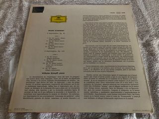 Wilhelm Kempff, Piano. Franz Schubert: Impromptus.
