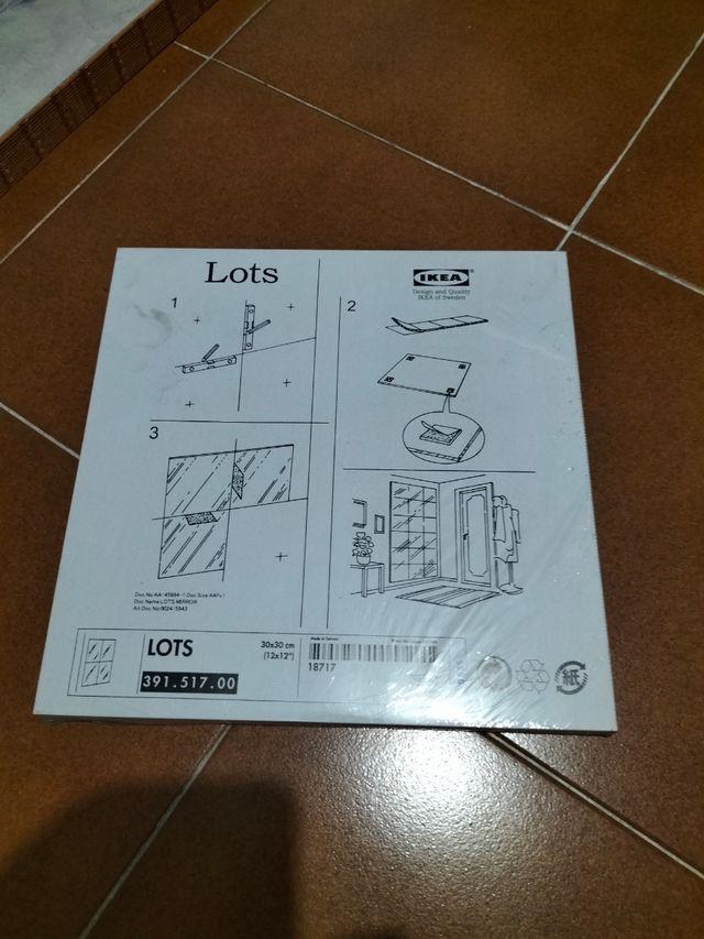 Espejo IKEA LOTS 30x30cm