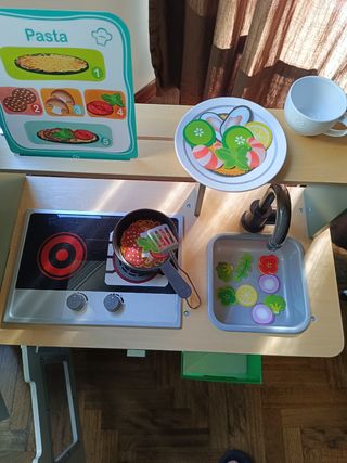 Cocina juguete madera infantil