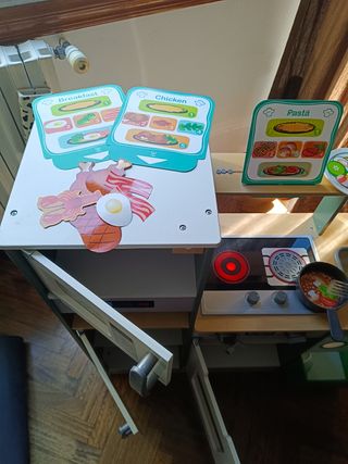Cocina juguete madera infantil