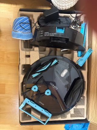 Conga aspiradora y fregasuelos