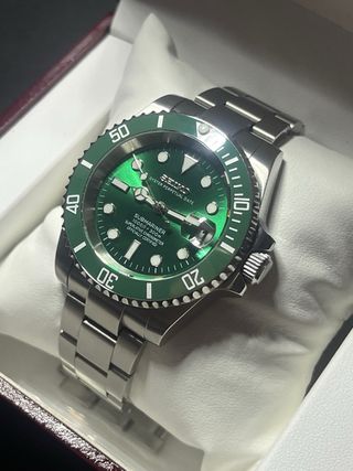 Seikomod Submariner “Hulk” | NH35 Automático 