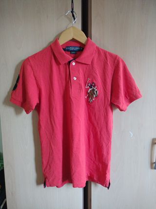 Polo U.S. Polo Assn. Rojo Talla M