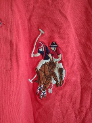 Polo U.S. Polo Assn. Rojo Talla M