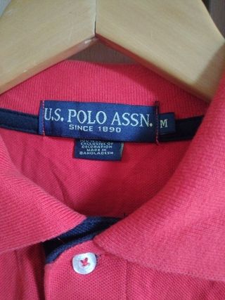 Polo U.S. Polo Assn. Rojo Talla M