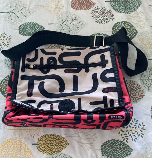 Bolso Tous beige y rosa