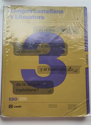 Lengua castellana y Literatura 3 ESO LOMLOE