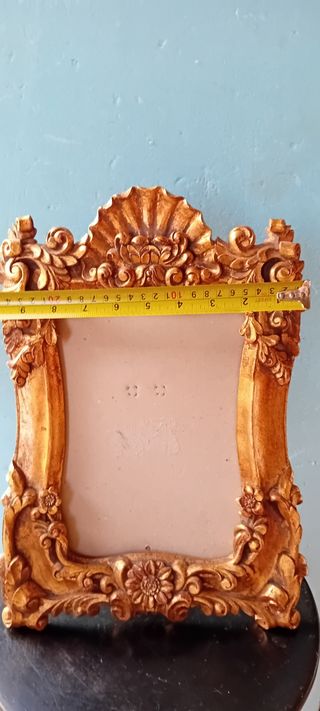 Cornice antica dorato 36x25cm.