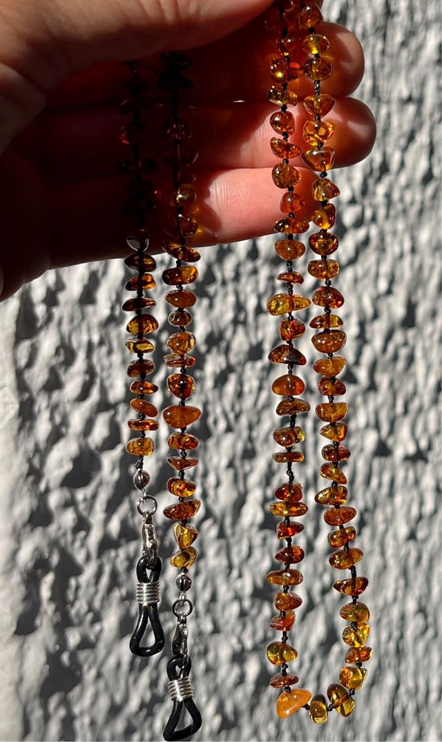 Cadena gafas  de ámbar baltyco