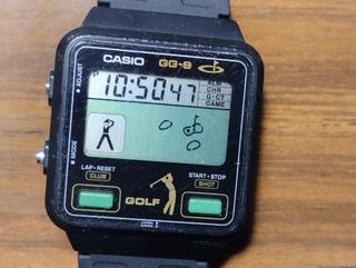 Reloj Casio GOLF GG-9 tipo game & watch