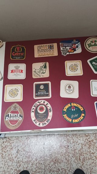 Sottobicchieri Birra: 20 pz vintage