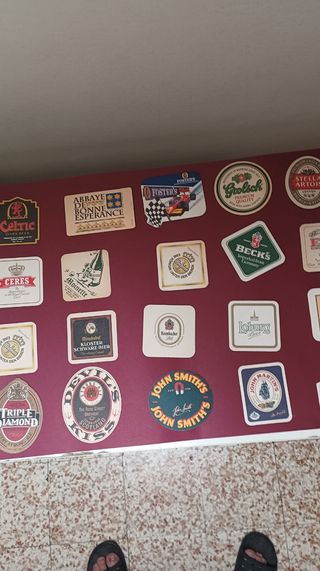 Sottobicchieri Birra: 20 pz vintage