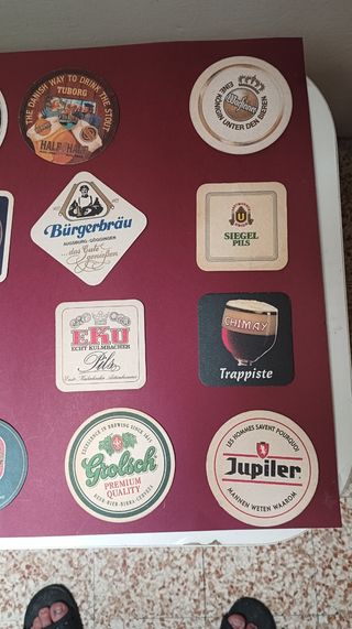 Sottobicchieri Birra: 20 pz vintage