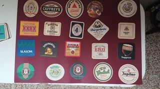 Sottobicchieri Birra: 20 pz vintage