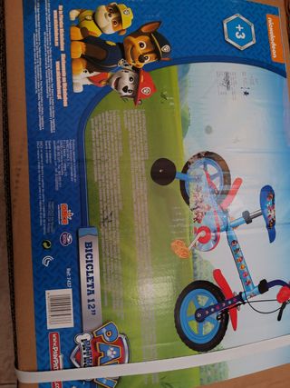 Bicicleta Patrulla Canina 12" Niño