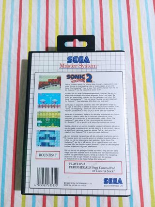 Sonic The Hedgehog 2 - Sega Master System