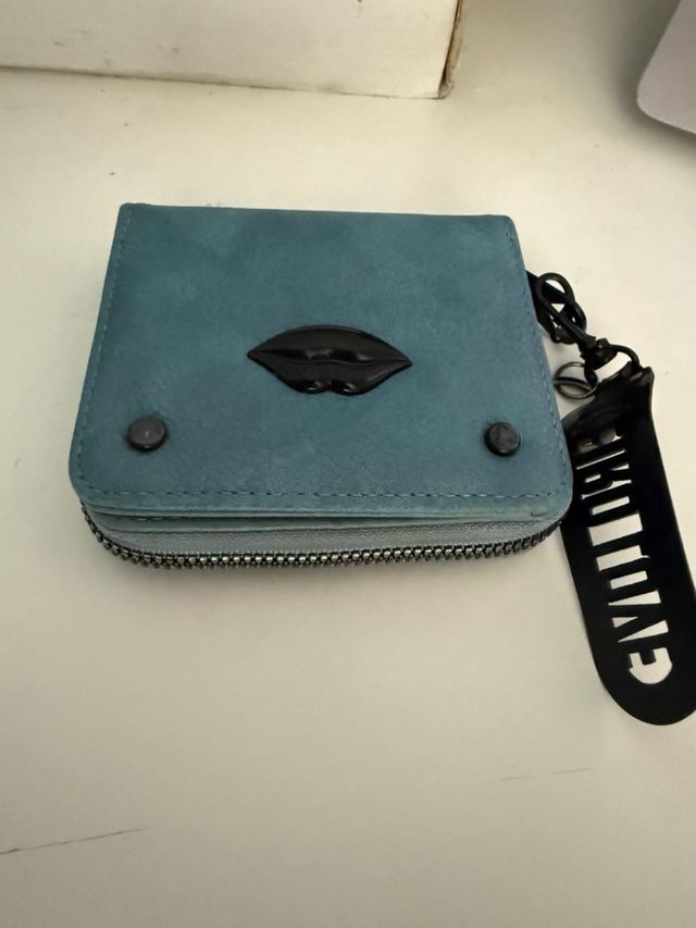 Cartera azul pequeña / Billetera