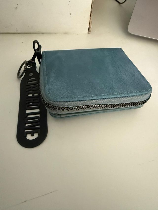 Cartera azul pequeña / Billetera