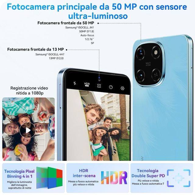 Blackview Color 6 - 24GB+128GB