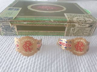 Caja vacía La Flor de Cano + 2 Vitolas