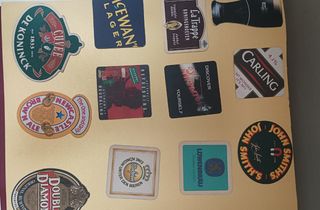 Sottobicchieri Birra: 20 pz vintage