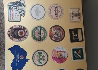 Sottobicchieri Birra: 20 pz vintage