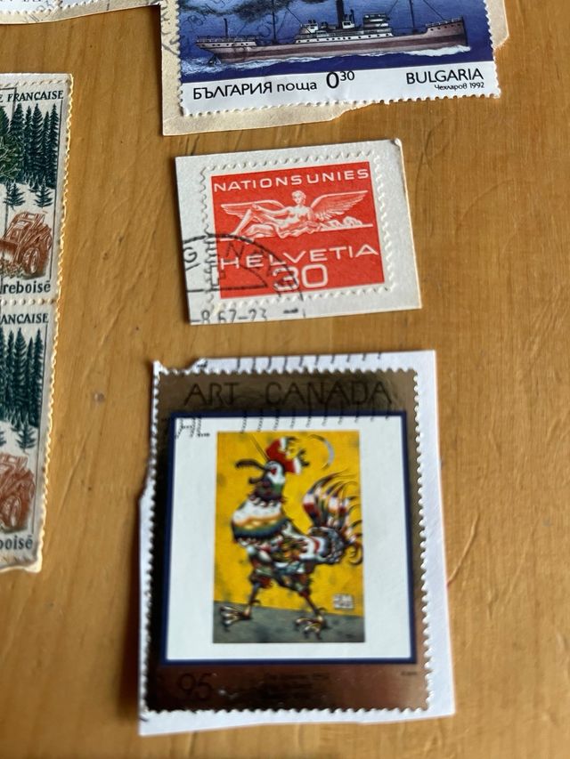 Sellos antiguos variados internacionales