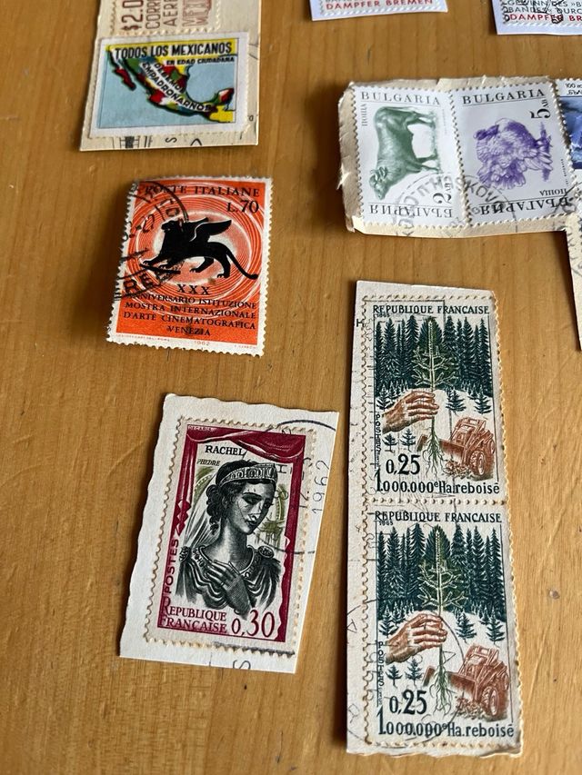 Sellos antiguos variados internacionales